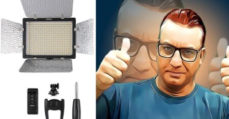 A MELHOR OPÇÃO DE EQUIPAMENTO PARA ILUMINAÇÃO PROFISSIONAL EM SEUS VIDEOS (YONGNUO YN300 III)